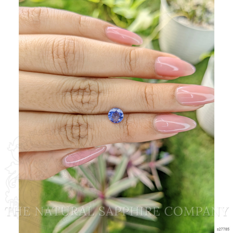 0.94 Ct. Blue Sapphire from Ceylon (Sri Lanka)