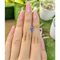 0.93 Ct. Blue Sapphire from Ceylon (Sri Lanka) Life Style