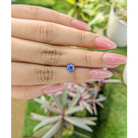 0.93 Ct. Blue Sapphire from Ceylon (Sri Lanka) Life Style