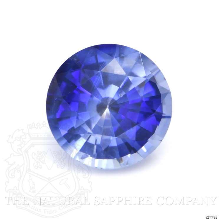 0.89 Ct. Purplish Blue Sapphire from Ceylon (Sri Lanka)