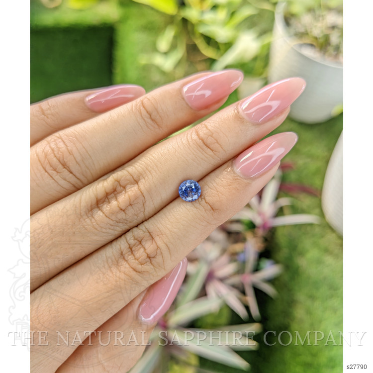 1.10 Ct. Blue Sapphire from Ceylon (Sri Lanka)