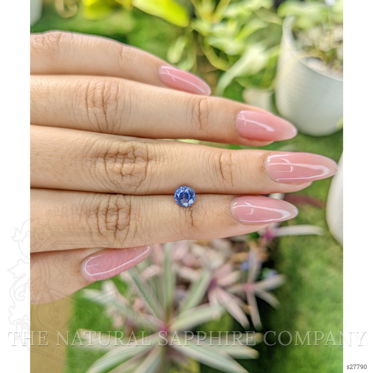 1.10 Ct. Blue Sapphire from Ceylon (Sri Lanka)