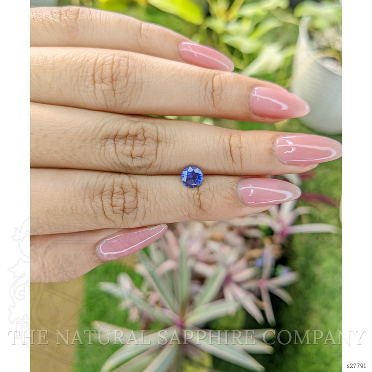 1.02 Ct. Blue Sapphire from Ceylon (Sri Lanka)