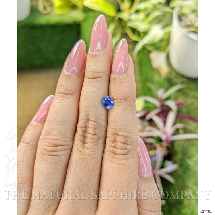 1.02 Ct. Blue Sapphire from Ceylon (Sri Lanka)