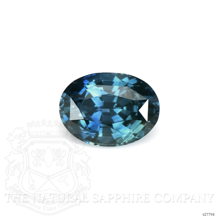 1.94 Ct. Greenish Blue Sapphire from Ceylon (Sri Lanka)