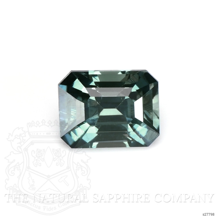 1.58 Ct. Bluish Green Sapphire from Ceylon (Sri Lanka)