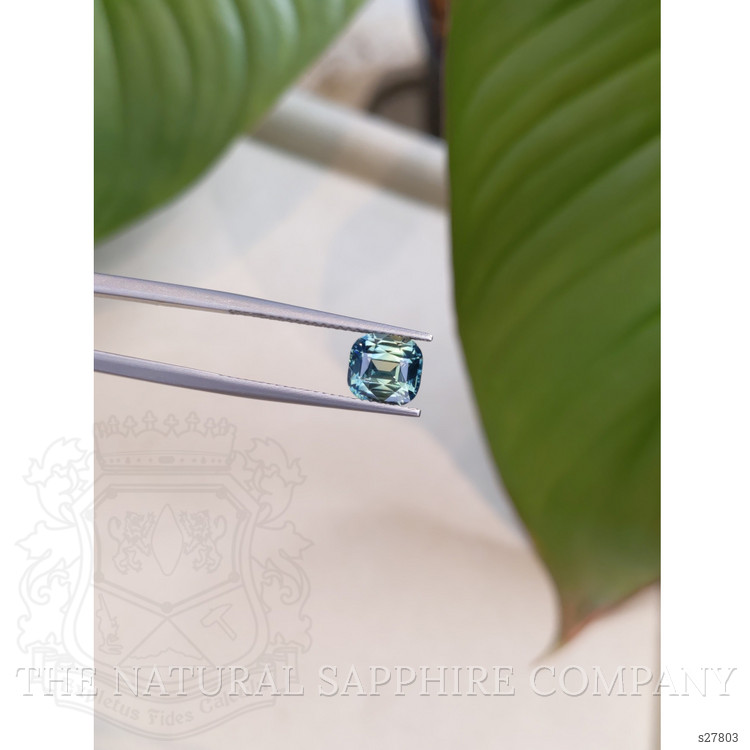 3.02 Ct. Bi Color Sapphire from Ceylon (Sri Lanka)