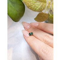 1.07 Ct. Bluish Green Sapphire from Ceylon (Sri Lanka) Life Style