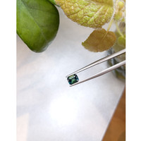 1.12 Ct. Bluish Green Sapphire from Ceylon (Sri Lanka) Life Style