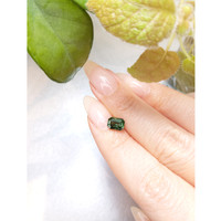 1.56 Ct. Green Sapphire from Ceylon (Sri Lanka) Life Style
