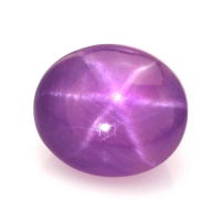 5.42 Ct. Purplish Pink Star Sapphire from Ceylon (Sri Lanka) Video