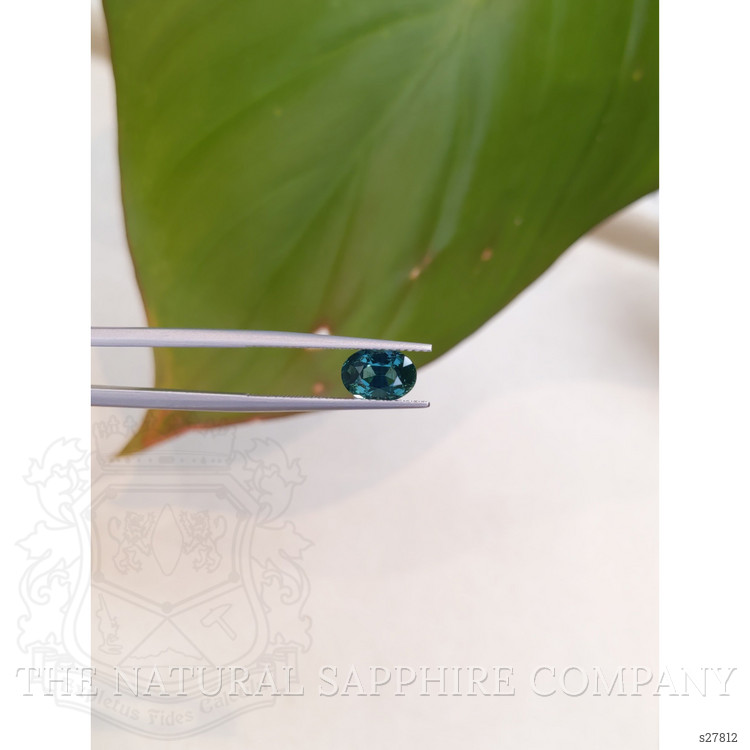 1.88 Ct. Greenish Blue Sapphire from Ceylon (Sri Lanka)