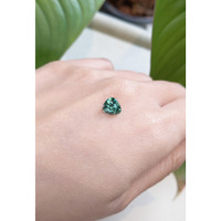 1.70 Ct. Bluish Green Sapphire from Ceylon (Sri Lanka) Life Style