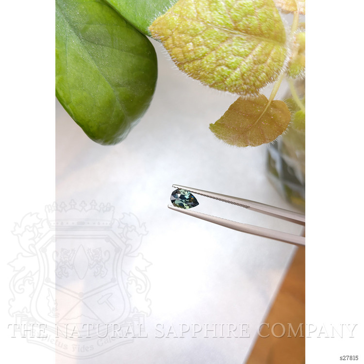 1.00 Ct. Green Sapphire from Ceylon (Sri Lanka)