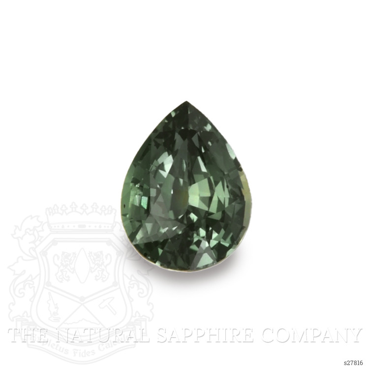 1.01 Ct. Green Sapphire from Ceylon (Sri Lanka)