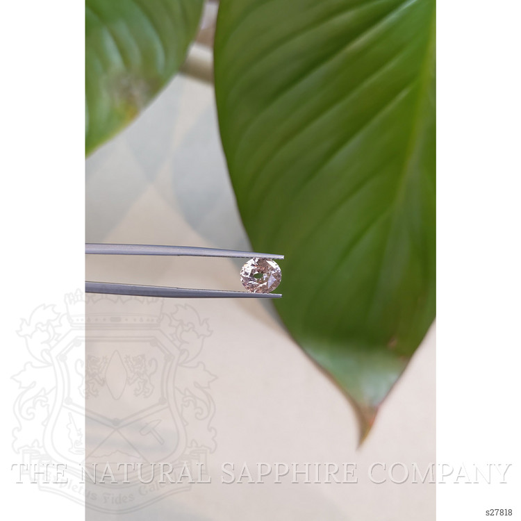 1.74 Ct. Peach Sapphire from Ceylon (Sri Lanka)