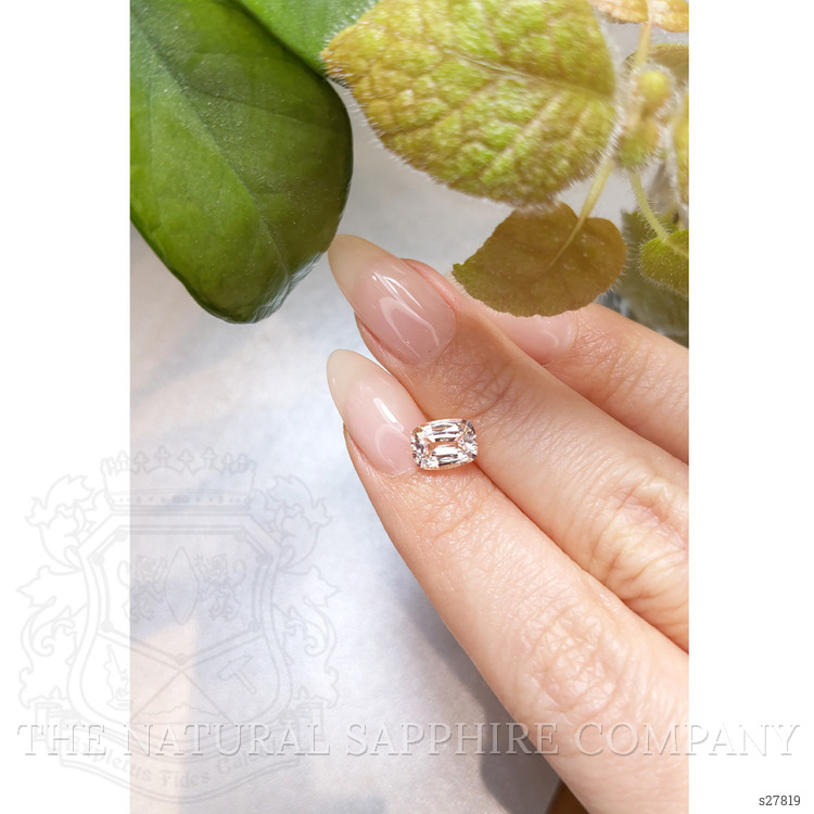 1.81 Ct. Peach Sapphire from Ceylon (Sri Lanka)