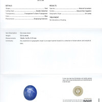 25.17 Ct. Sapphire from Ceylon (Sri Lanka) Scan Report