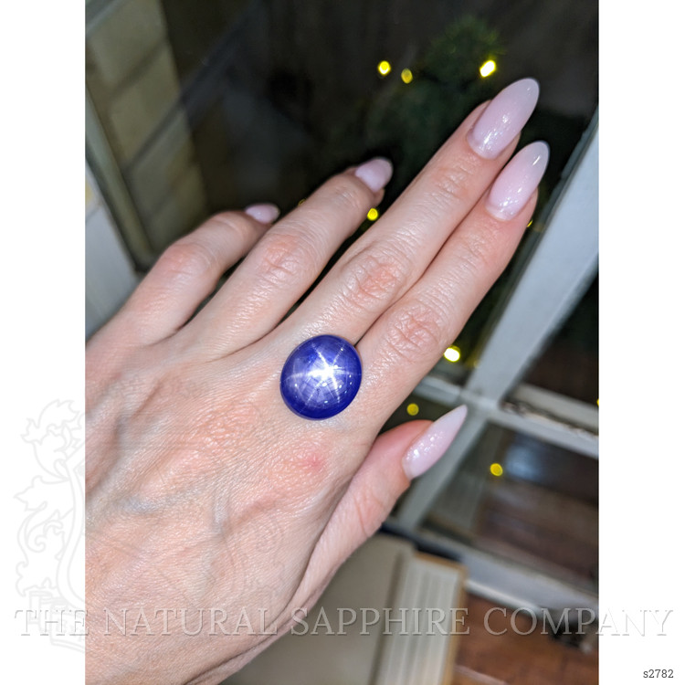 25.17 Ct. Blue Star Sapphire from Ceylon (Sri Lanka)