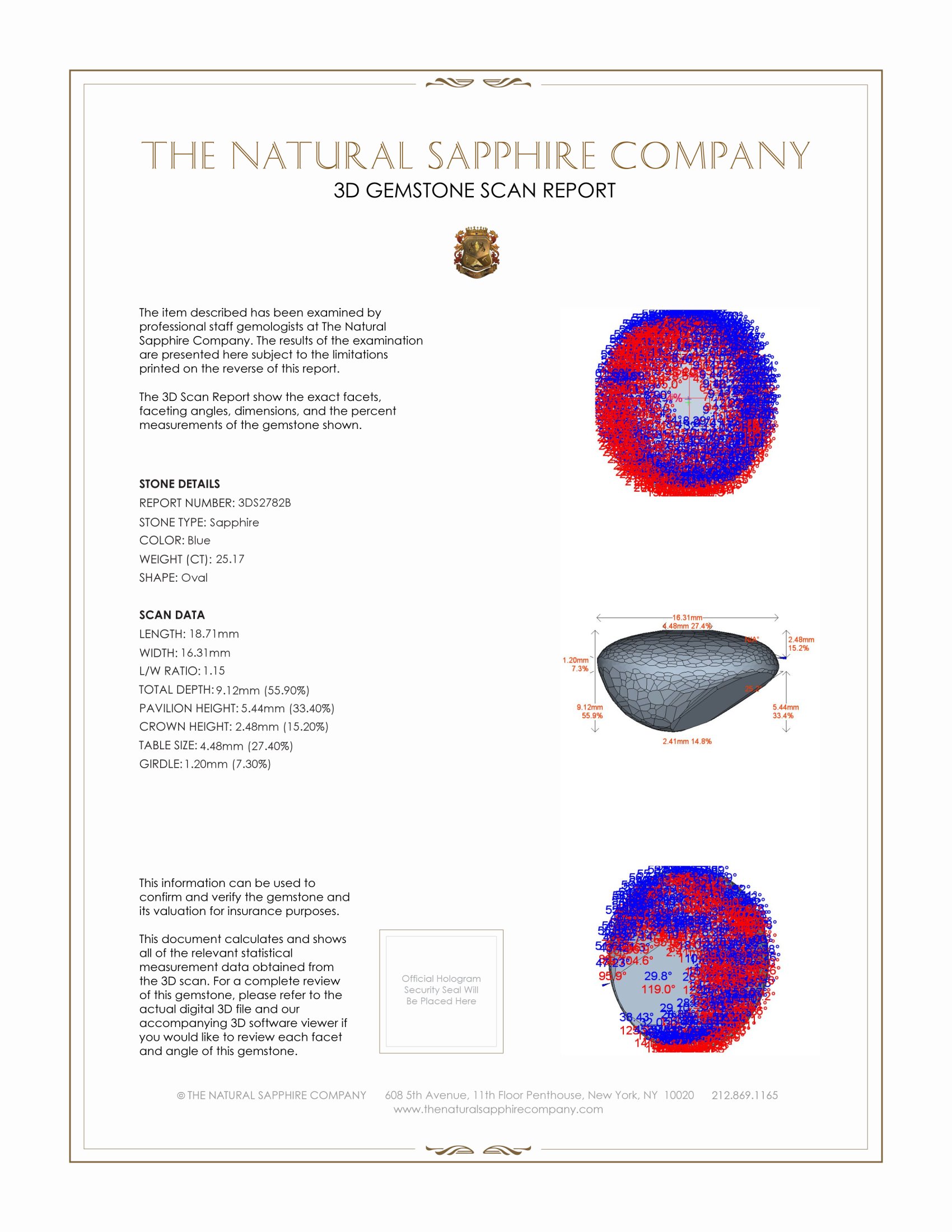 25.17 Ct. Blue Star Sapphire from Ceylon (Sri Lanka)