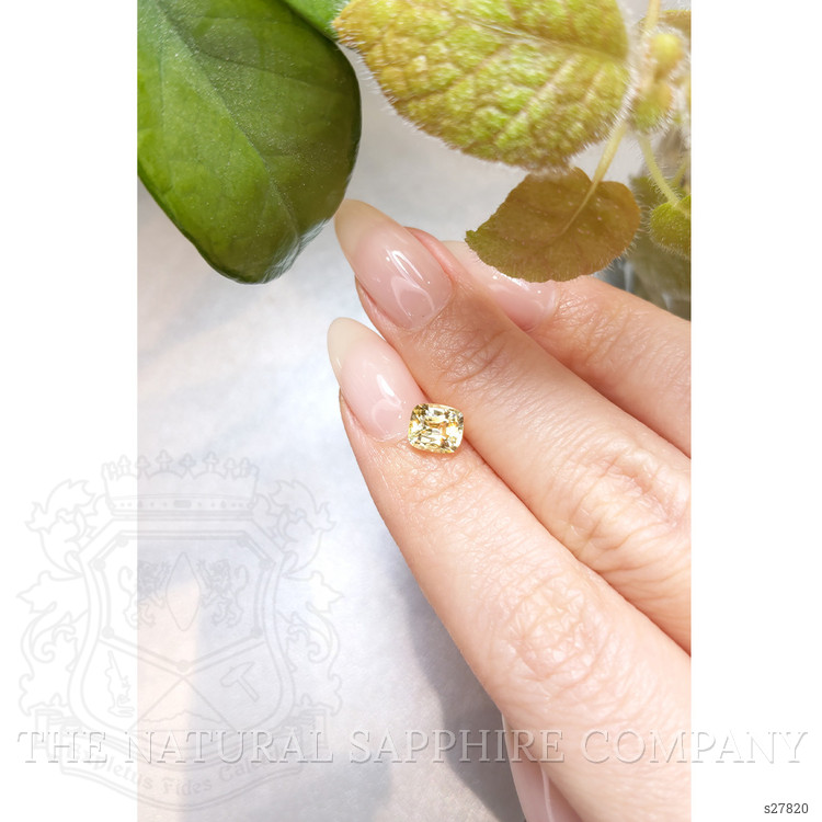1.45 Ct. Yellow Sapphire from Ceylon (Sri Lanka)
