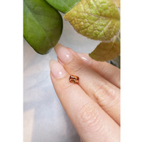 1.16 Ct. Reddish Orange Sapphire from Ceylon (Sri Lanka) Life Style