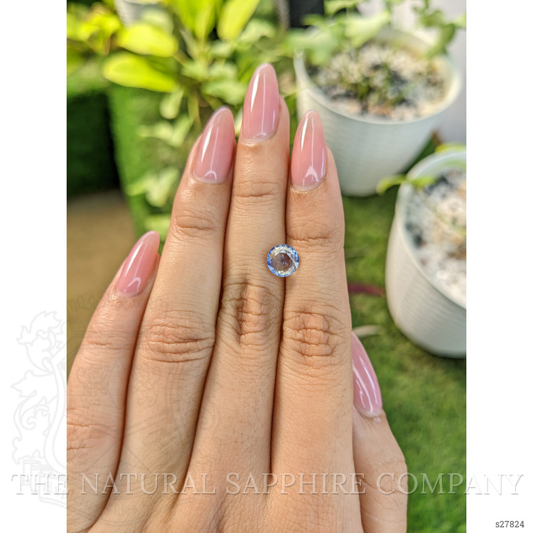 1.59 Ct. Bi Color Sapphire from Ceylon (Sri Lanka)