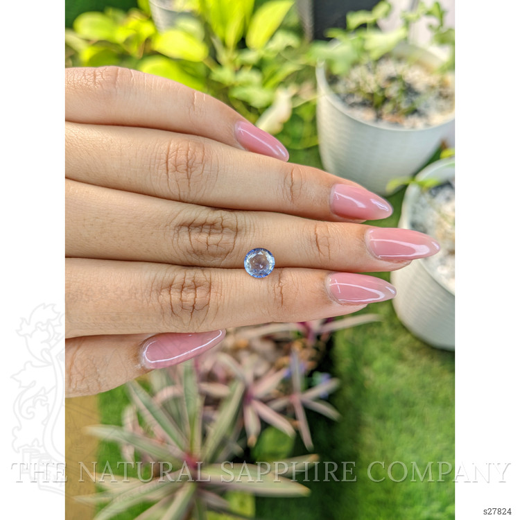 1.59 Ct. Bi Color Sapphire from Ceylon (Sri Lanka)