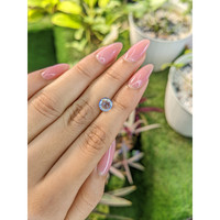 1.59 Ct. Bi Color Sapphire from Ceylon (Sri Lanka) Life Style