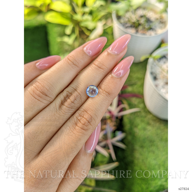 1.59 Ct. Bi Color Sapphire from Ceylon (Sri Lanka)