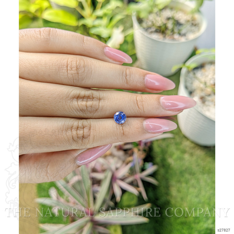 1.26 Ct. Blue Sapphire from Ceylon (Sri Lanka)
