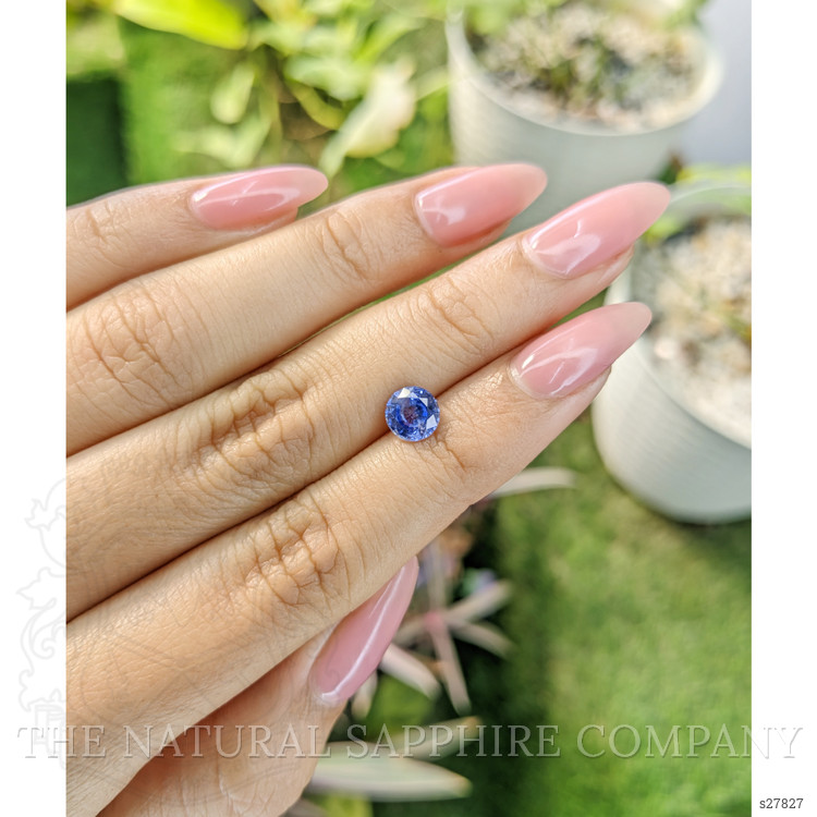 1.26 Ct. Blue Sapphire from Ceylon (Sri Lanka)
