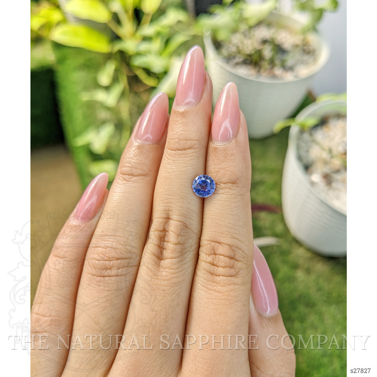 1.26 Ct. Blue Sapphire from Ceylon (Sri Lanka)