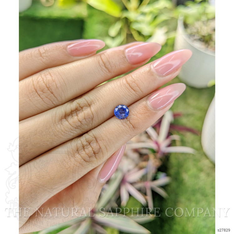 1.07 Ct. Blue Sapphire from Ceylon (Sri Lanka)
