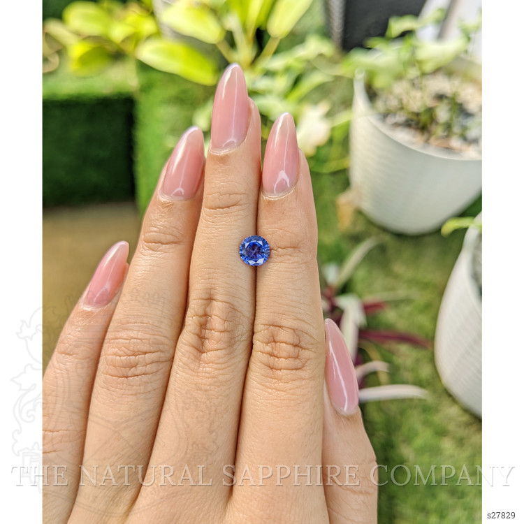 1.07 Ct. Blue Sapphire from Ceylon (Sri Lanka)