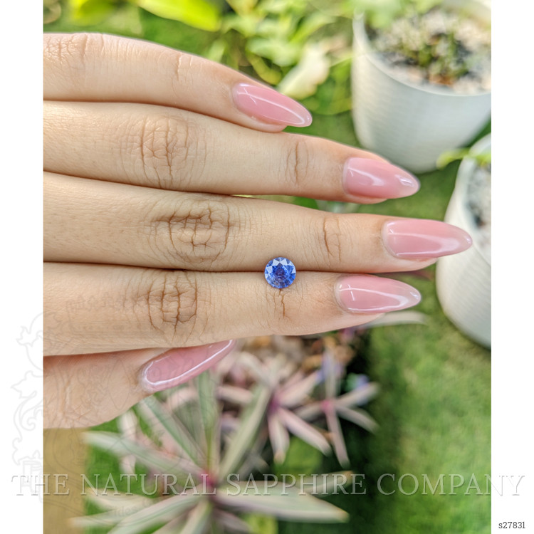 1.03 Ct. Blue Sapphire from Ceylon (Sri Lanka)