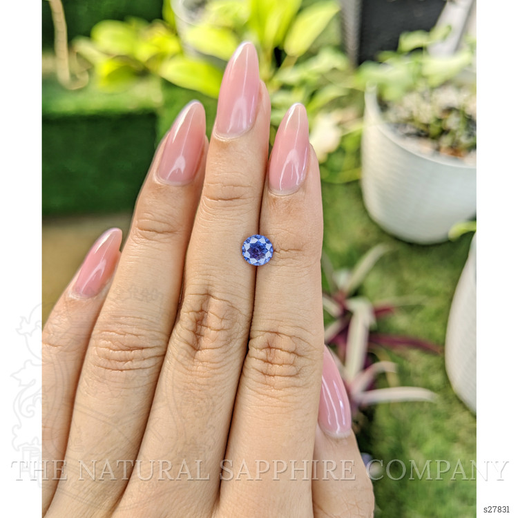 1.03 Ct. Blue Sapphire from Ceylon (Sri Lanka)