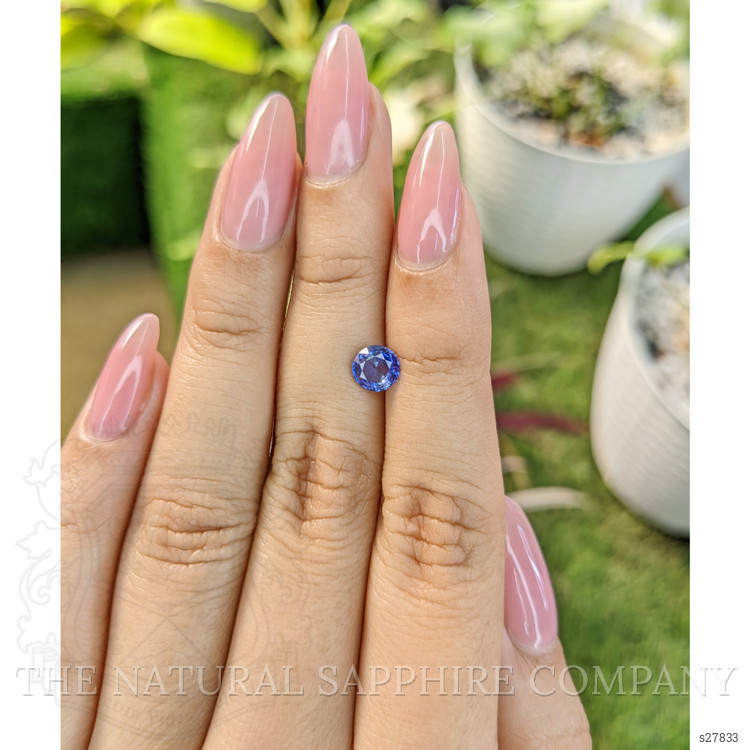 0.94 Ct. Blue Sapphire from Ceylon (Sri Lanka)