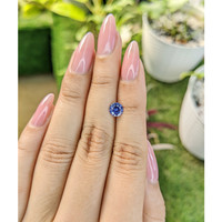 0.96 Ct. Blue Sapphire from Ceylon (Sri Lanka) Life Style