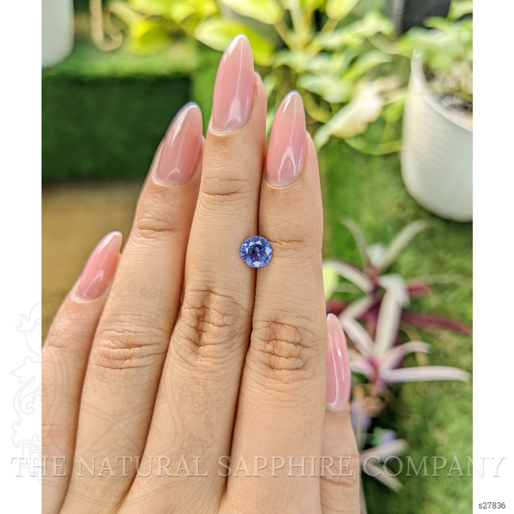 1.01 Ct. Blue Sapphire from Ceylon (Sri Lanka)