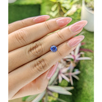 1.01 Ct. Blue Sapphire from Ceylon (Sri Lanka) Life Style