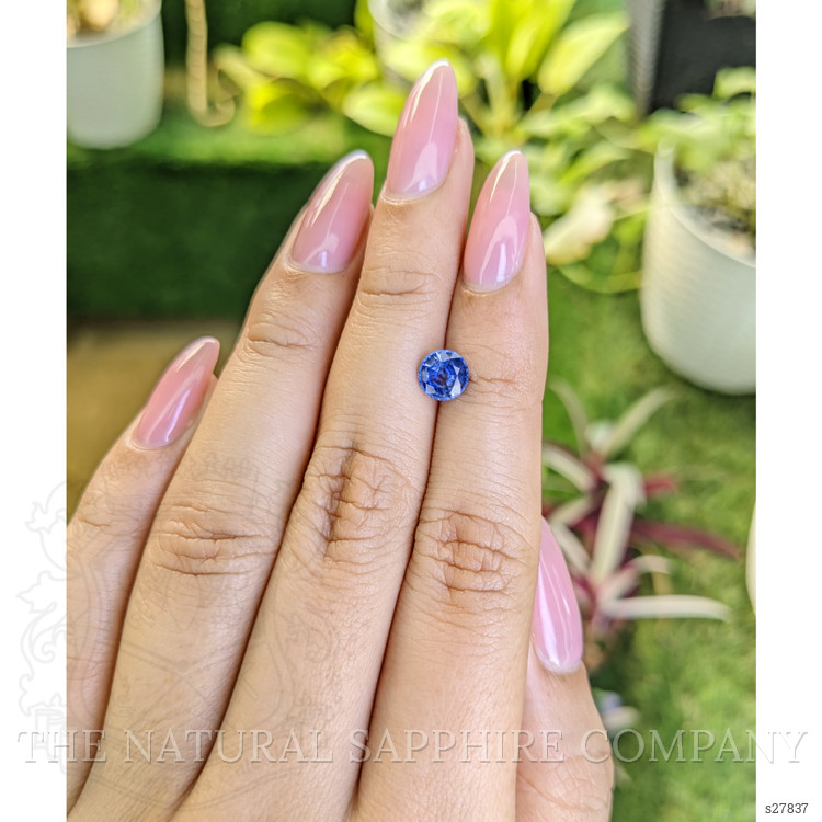 1.13 Ct. Blue Sapphire from Ceylon (Sri Lanka)