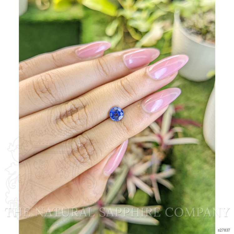 1.13 Ct. Blue Sapphire from Ceylon (Sri Lanka)