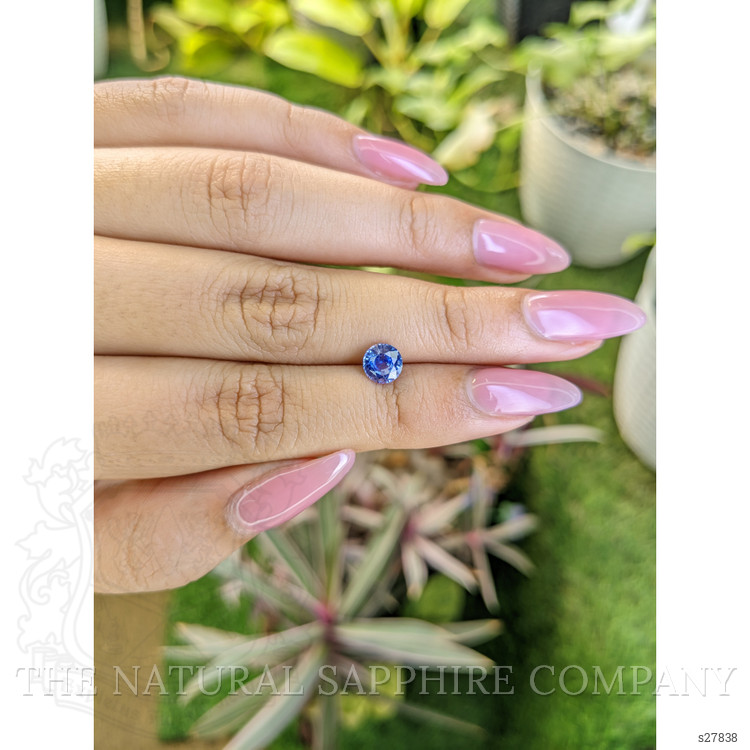 1.09 Ct. Blue Sapphire from Ceylon (Sri Lanka)