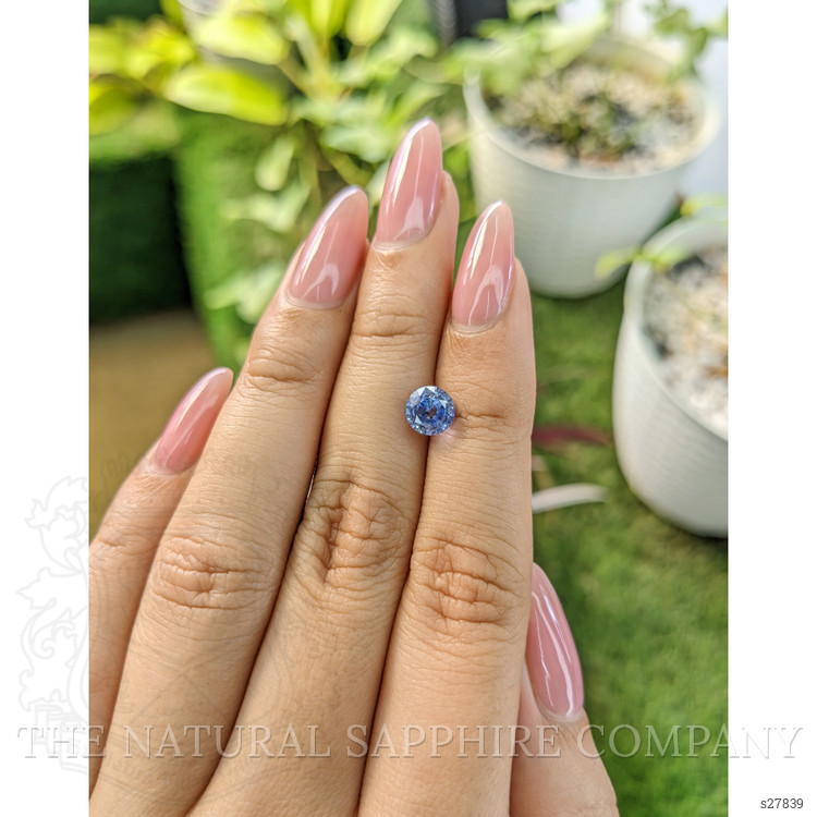 1.75 Ct. Blue Sapphire from Ceylon (Sri Lanka)