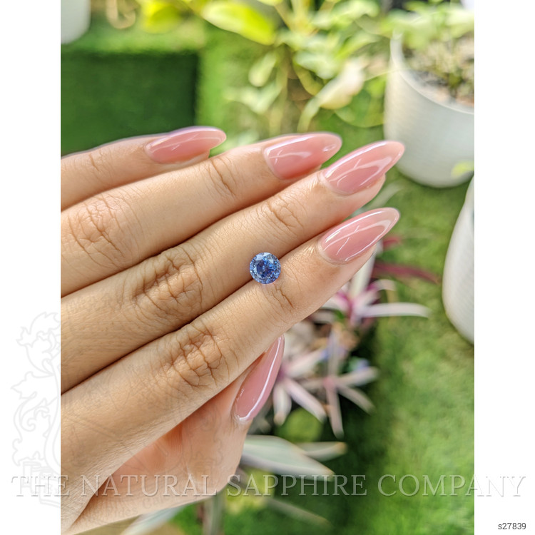 1.75 Ct. Blue Sapphire from Ceylon (Sri Lanka)