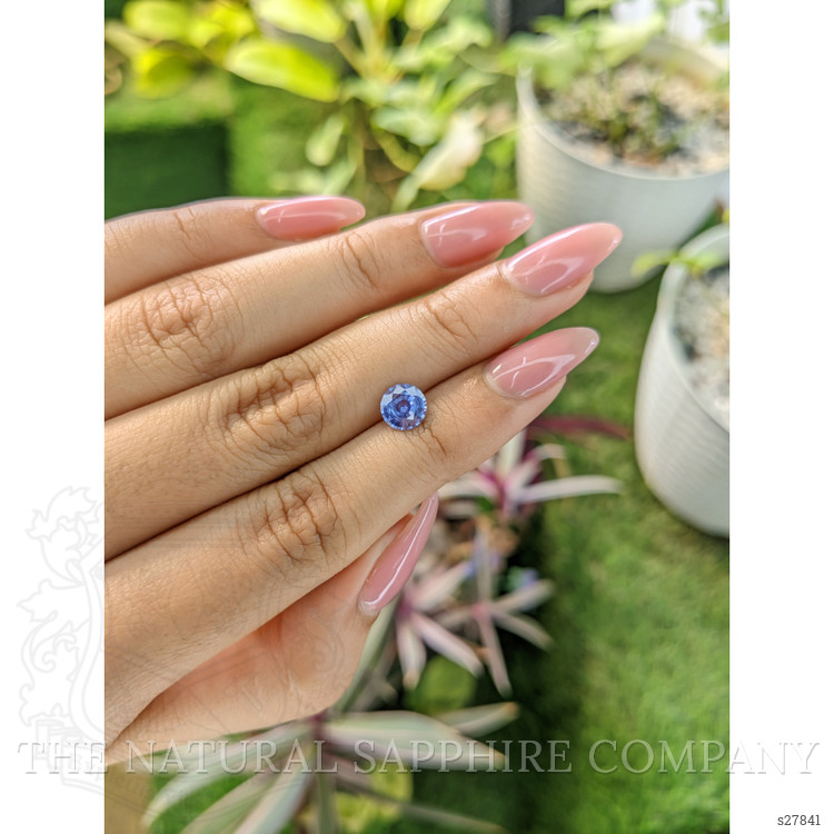 1.05 Ct. Blue Sapphire from Ceylon (Sri Lanka)