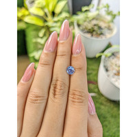 1.05 Ct. Blue Sapphire from Ceylon (Sri Lanka) Life Style