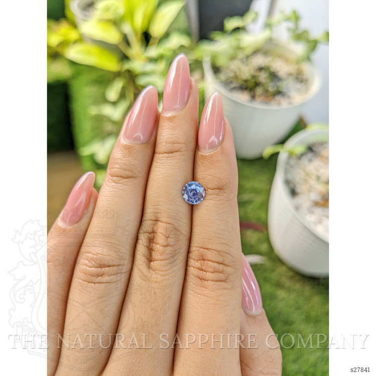 1.05 Ct. Blue Sapphire from Ceylon (Sri Lanka)