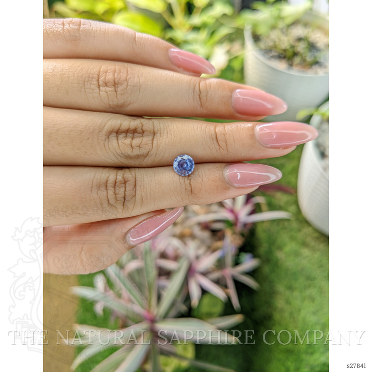 1.05 Ct. Blue Sapphire from Ceylon (Sri Lanka)
